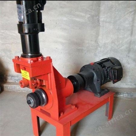 择众小型电动液压钢管滚槽机 60-325mm镀锌圆管压槽 多功能使用