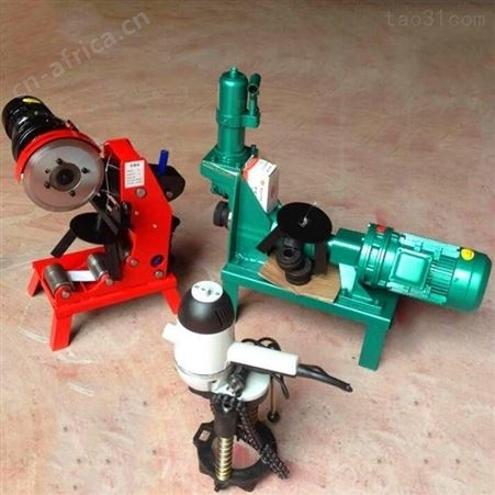 择众小型电动液压钢管滚槽机 60-325mm镀锌圆管压槽 多功能使用