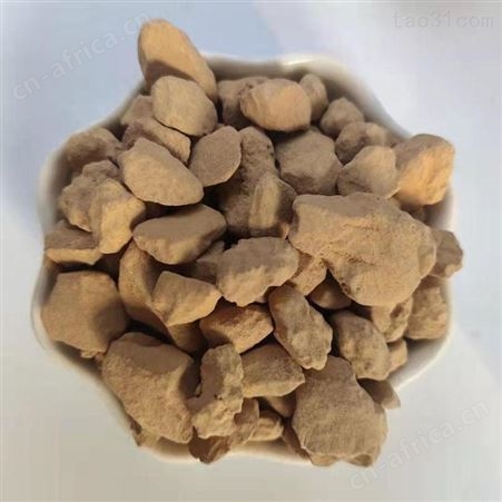 乾富供应园艺硅藻土颗粒 多肉铺面黄色硅藻土颗粒