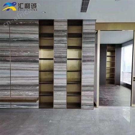 广州批发不锈钢钢板柜 金属置物柜展示书柜厂家定制