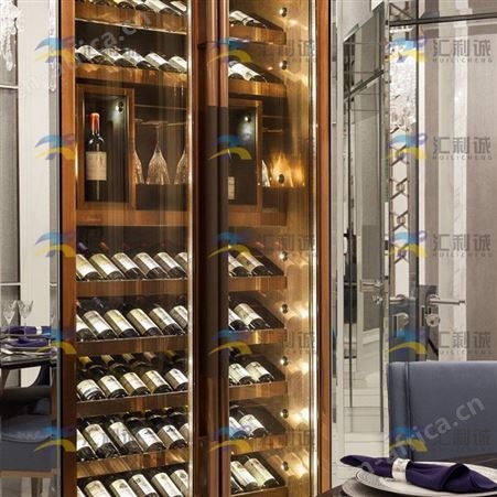 梅州不锈钢金属酒柜镜面金属酒架定制厂家