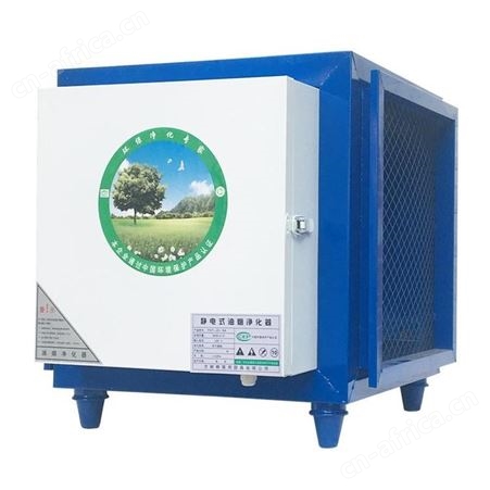 德冷SJ-小2A双型2000风量高空油烟净化器 环保静电垃圾处理设备