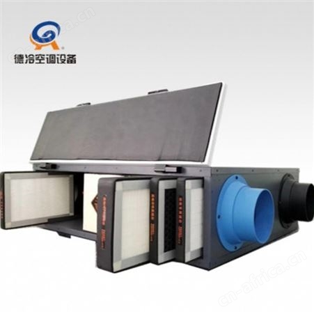 德冷空调XH-350D型350风量家用新风换气机 超薄吊顶安装