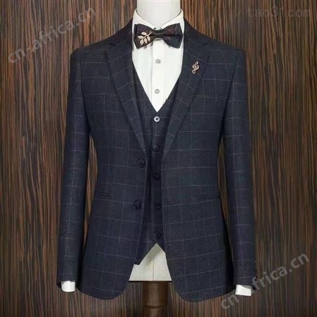 定制职业装套装男时尚气质工作服西服工装经理正装西装套装