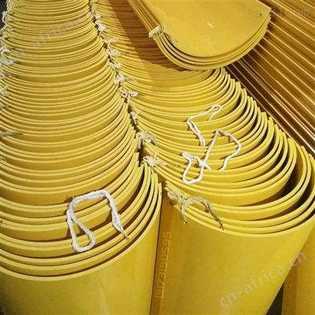 供应汇鑫PVC塑料溜槽价格 各规格齐全的U型溜槽厂家 质量好