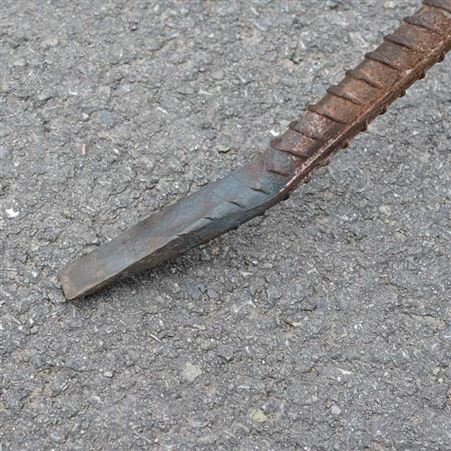 汇之鑫木工撬棍手工锻打7字形撬棒螺纹钢拆模专用撬杠