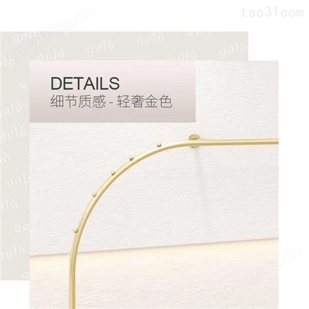 新款服装店展示架铁艺双层上墙壁挂衣架女装童装店创意落地式货架 陈列架子挂衣杆