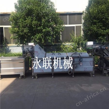 果蔬脆VF真空油炸前处理设备 土豆条薯条薯片真空油炸前处理流水线