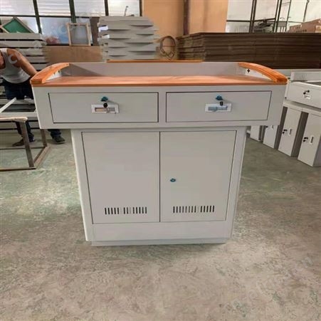 学校中控多媒体翻转桌厂家 多功能翻转桌培训桌 学校教师讲台 旭峰家具 