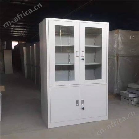 钢制文件柜 旭峰家具 通体玻璃文件柜 文件柜厂家