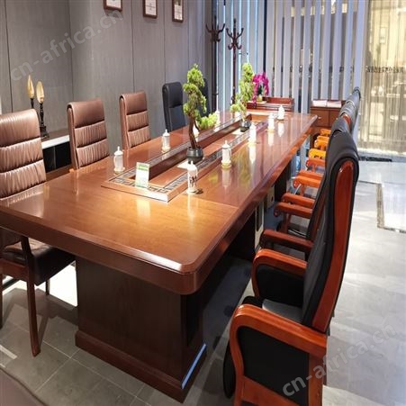大型会议室培训桌椅组合 定制会议桌椅组合 天津旭峰家具生产厂家 现货供应