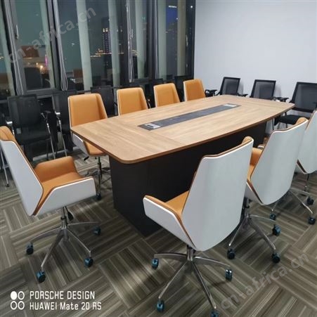 现代简约会议桌 定制会议桌 旭峰家具 板式简约会议桌 现货供应