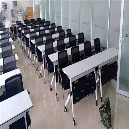 会议室定制异形会议桌 会议条桌组合 会议培训桌椅组合 旭峰家具 现货供应