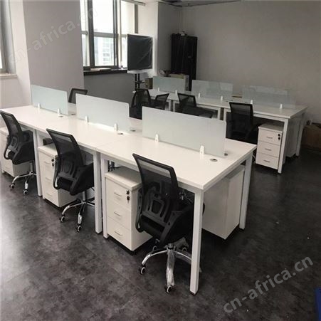 职员办公桌组合 屏风工位桌组合 旭峰家具 定制屏风工位 
