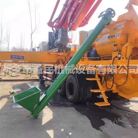 黄豆提升上料用铁蛟龙益民钢管螺旋输送机移动升降蛟龙装车机