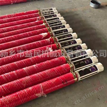 农用车携带6米吸粮机益民机械批发玉米灌袋抽粮机YML软蛟龙输送机