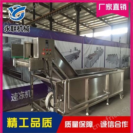 鲅鱼挂冰机 全自动流水线鲅鱼包冰机 虾仁包冰设备