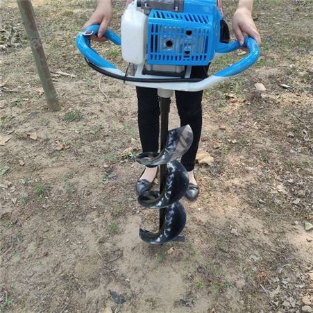 JY-WKJ开荒植树打孔机 500直径挖坑机 手推汽油打眼机