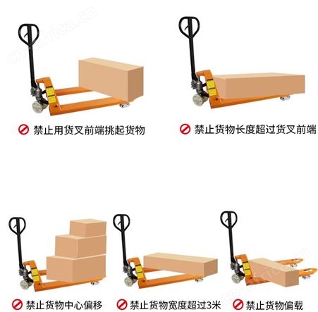 直销手动液压叉车 地牛托盘搬运车 升降手推液压车2T3T