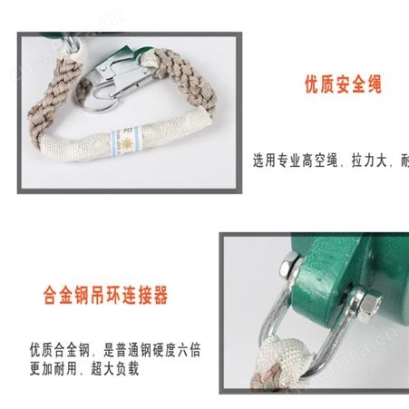 包邮高空防坠器20m防坠器30m人体速差防坠器20米30米自锁器工业