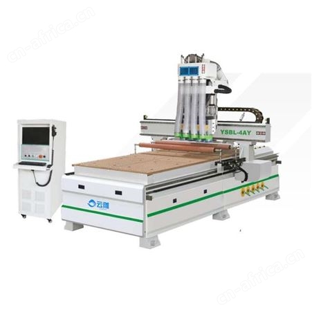 云雕全自动封边机 板式家具开料机厂家，佛山木工开料雕刻一体机