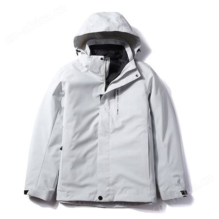 21冬新款600蓬三合一羽绒冲锋衣男防水保暖户外服女品质贴标
