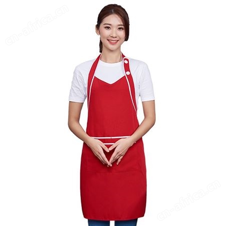 围裙定制LOGO印字厨房时尚美甲餐饮烘焙奶茶店围腰工作服男女定做