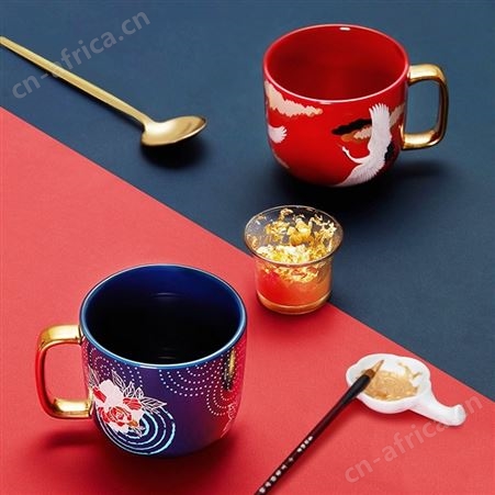 共禾京品 国风马克杯礼盒款（含勺子）国潮礼品 礼品团购定制 礼品一件代发 员工礼品定制
