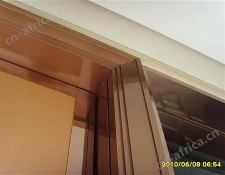 客厅不锈钢门套   可来图定做不锈钢装饰门套 电梯门套