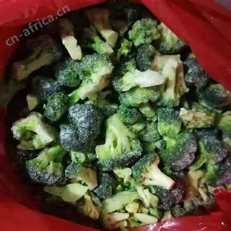 速冻西兰花绿花菜 饭店餐饮配菜常用 速冻蔬菜加工厂 绿拓食品