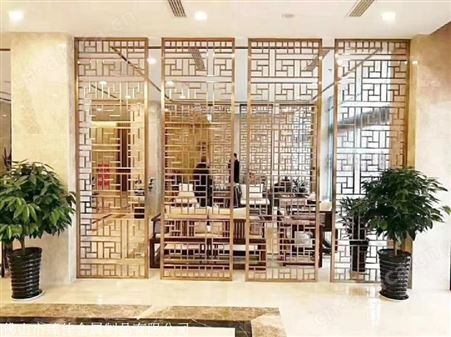 六边形不锈钢屏风 异型焊接金属 不锈钢隔断定制厂家