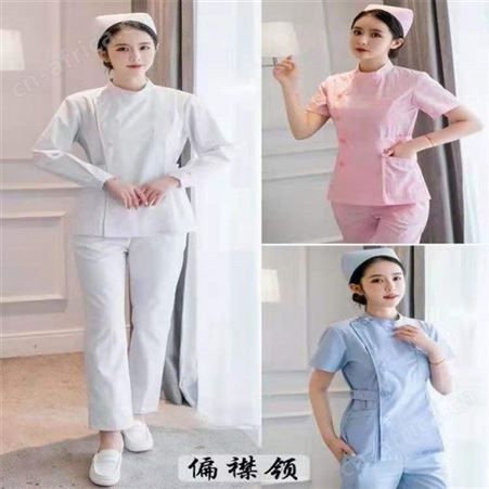 工作服 白色通勤护士服 厂家供应 烁亿纺织