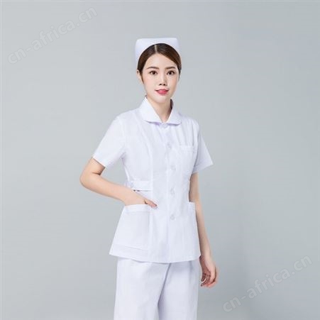 分体护士服供应  白色粉色长袖短袖护士服  欢迎来电订购