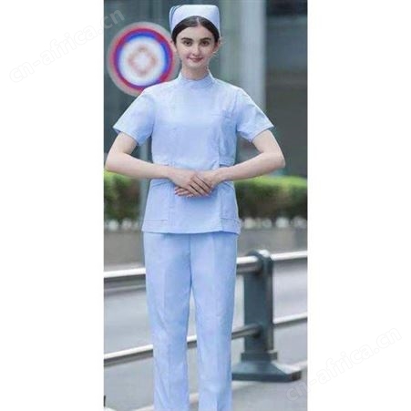 工作服 护士服短袖女白大褂 厂家出售 烁亿纺织
