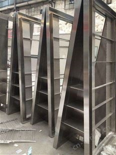 厂家定制不锈钢展示架现场安装