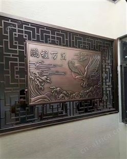 仿铜浮雕壁画 济南家居背景墙报价表