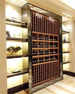 家用普通酒架 杭州定制款不锈钢酒架定制