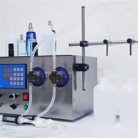 家韧磁力泵式小型食用油定量罐装机械 自动液体单袋灌装机包装机
