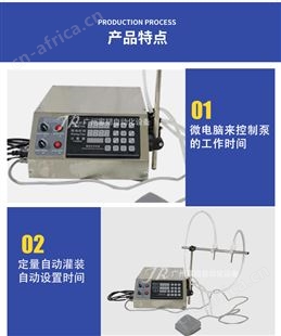 家用秤重式液体营养剂灌装机 蠕动泵双头自动罐装机设备