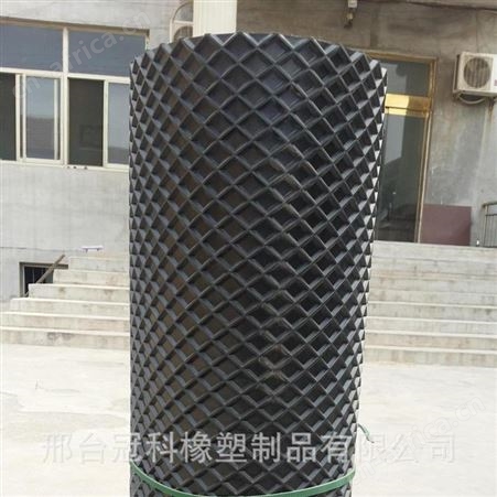冠科GK-100花纹输送带,菱形花纹输送带,菱形