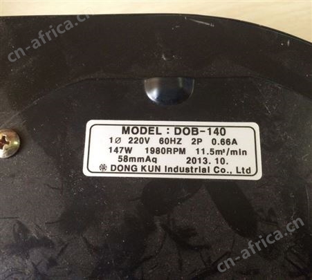 MODELFAN 风机 DOB-140