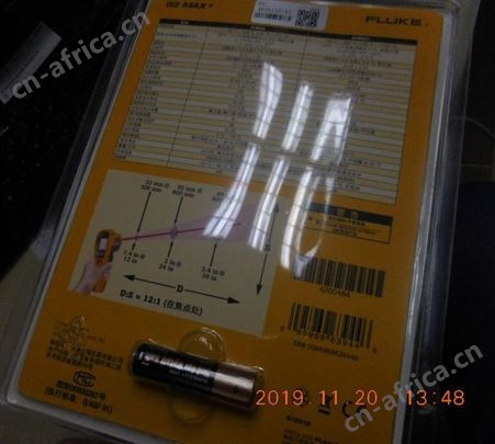 测温枪   福禄克（FLUKE）F62 MAX+  测温范围： -30至650℃；