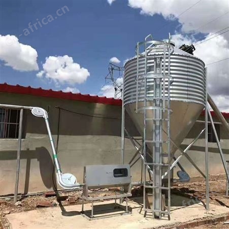 养殖场自动料线赛盘料线 华清 大型猪场自动喂料设备 质优价廉