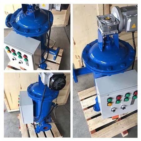 全自动自清洗过滤器反冲洗过滤器立式卧式刷式电动自动排污