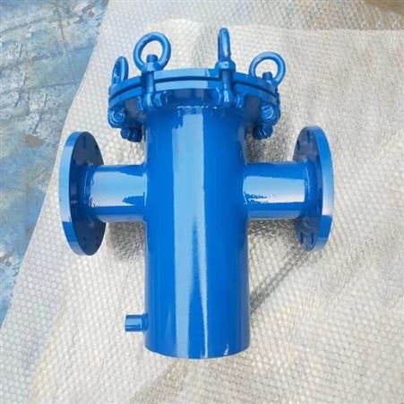 定制加工 DN200篮式过滤器平底直通式篮式过滤器 碳钢过滤器