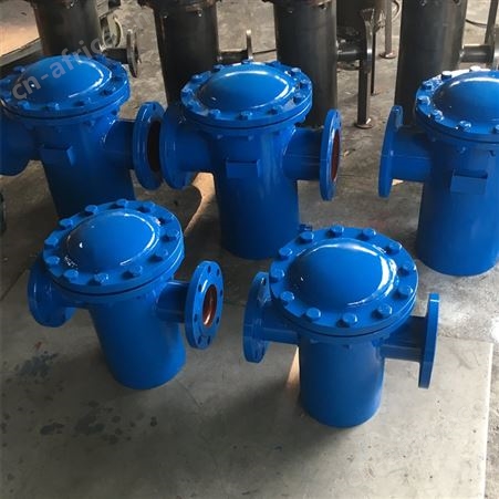 蓝篮式过滤器 管道除污器DN40 50 65 80 100 125 150 200 250 300