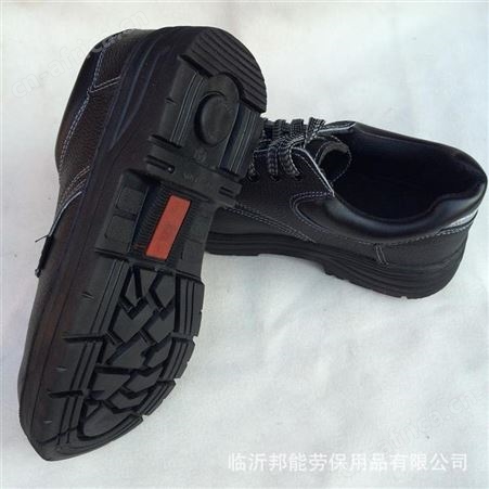 加厚橡胶底防砸钢包头劳保鞋 防刺穿工作鞋安全鞋 耐磨耐酸碱防滑