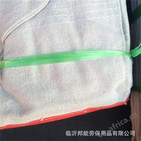 24道线白帆布手套加厚全衬双层帆布手套电焊机械劳保加固劳保手套