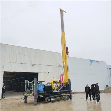 定做CFG灌浆打桩机 供应8米长螺旋钻孔机 郭工机械支腿式钻机