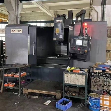 机械厂出售二手中国台湾高锋VMC-137立式加工中心 BT50主轴 二手进口立式加工中心